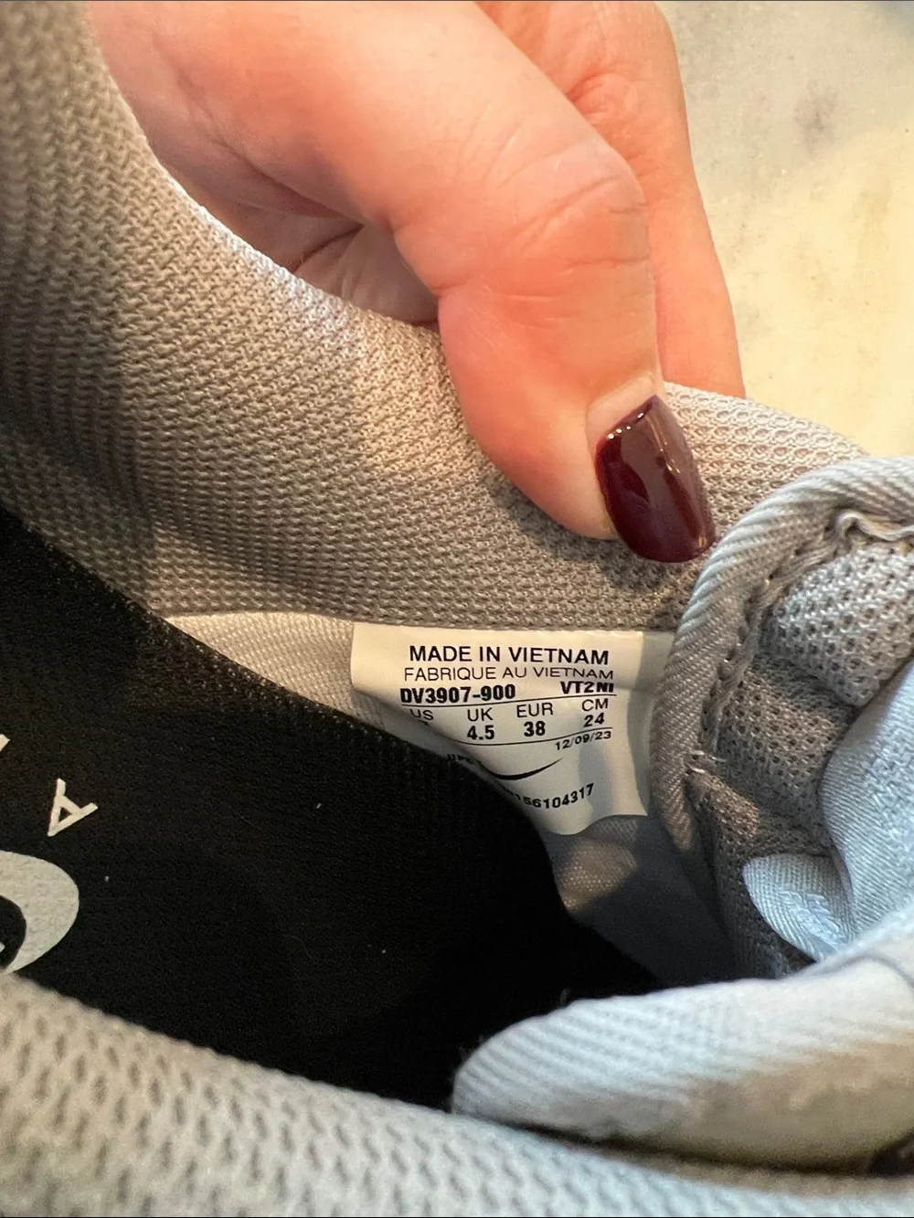 Women’s Nike Air Force 1  in Grey with White Sole